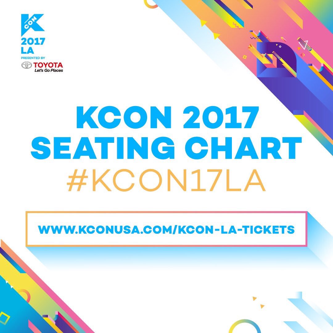 Kcon La 2017 Seating Chart