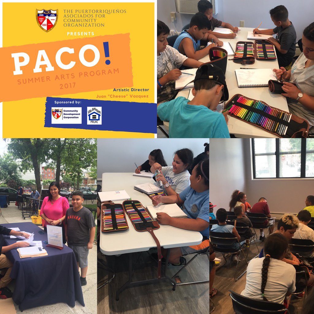 PACO_Inc's tweet photo. Kicked-off our  #summerarts program  today #JCYouth https://t.co/dKpOdAL4T4