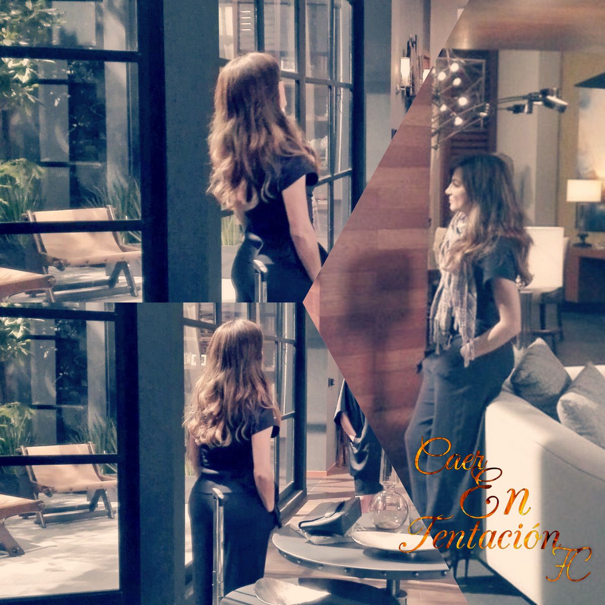 CunaDeLobosOf's tweet photo. Quedamos impactados con este cabello de la hermosa @silvnavarro ganas de saber más de Raquel #CaerEnTentacion https://t.co/MfMSmRcBKA