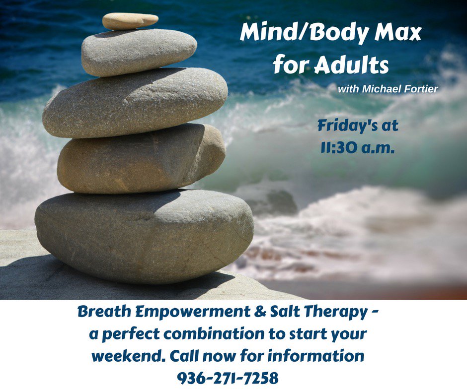 SaltRemedy's tweet photo. You don't want to miss #breathempowerment #qigong and #salttherapy. Only $40 for this double header session https://t.co/PXdqicPjil