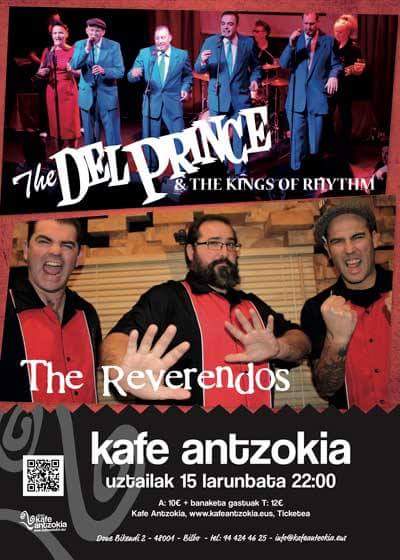 thereverendos's tweet photo. Y el sábado... Más Rock&amp;Roll en el @kafeantzokia!!! https://t.co/SFVfJYKj62