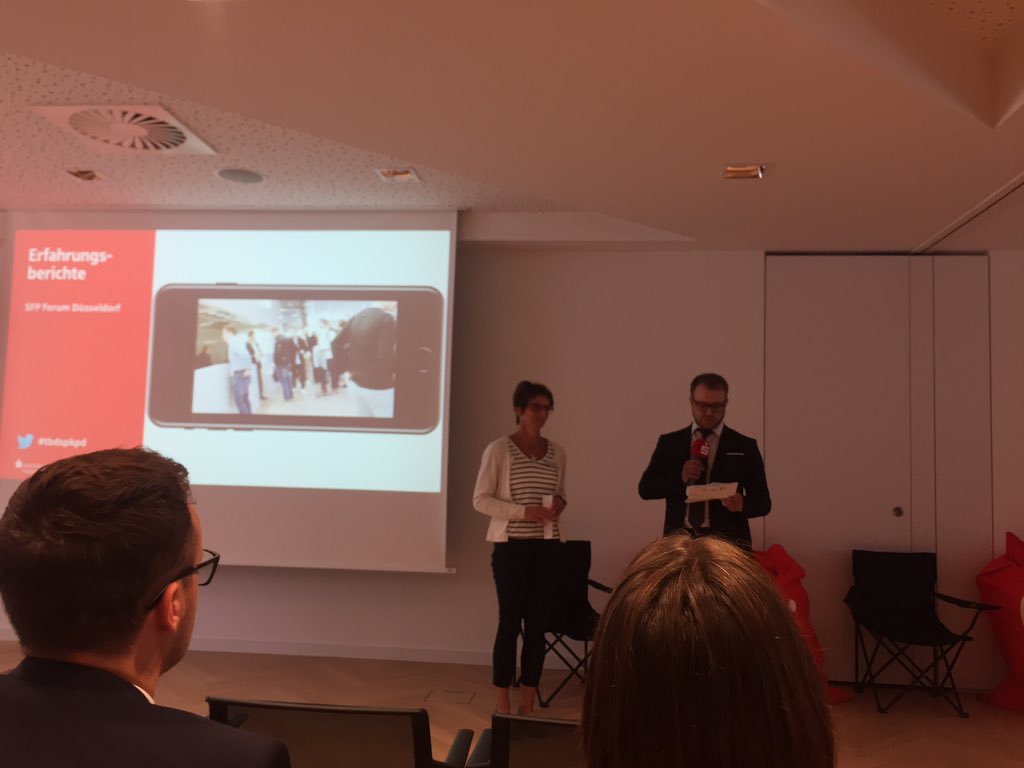 Bericht unserer TBD über den Besuch des SFP-Forums #tbdspkpd #neues_digitales #entdecken #sfp