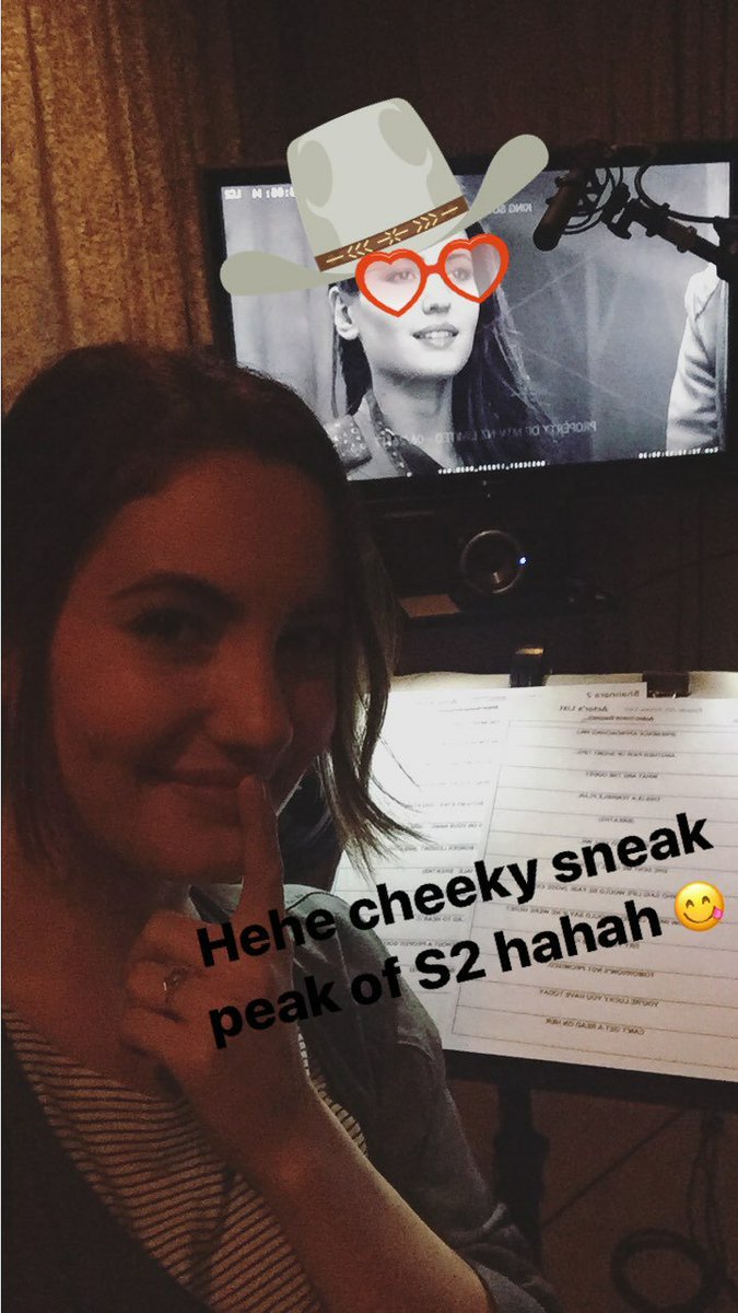IvanaUpdates's tweet photo. 《Shannara ADRs》 
[via Ivana instastories] https://t.co/k5wshgtQP7