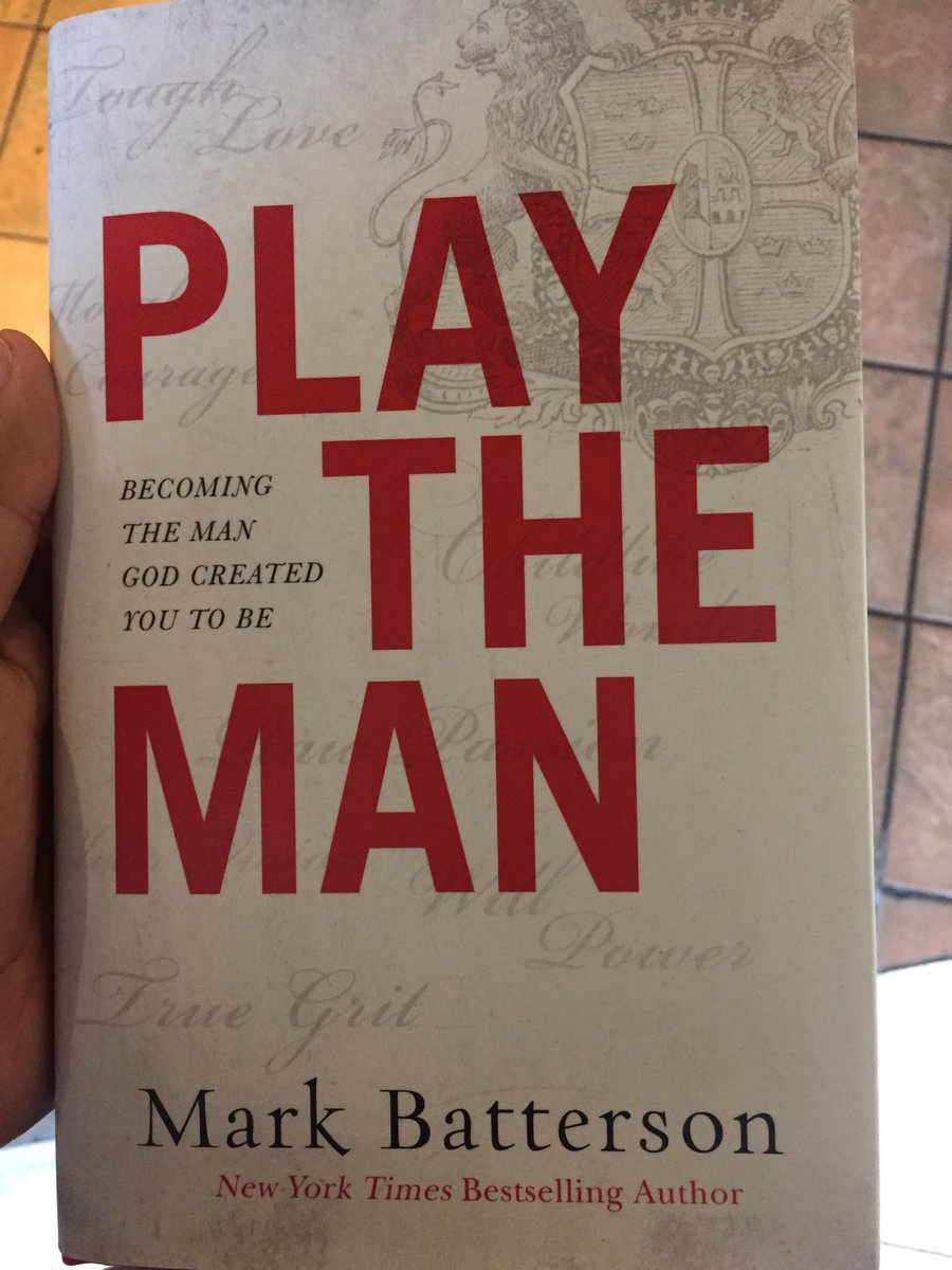 AugustineMeyer's tweet image. Great foundation for men of all ages. #playtheman #batterson #discipleship