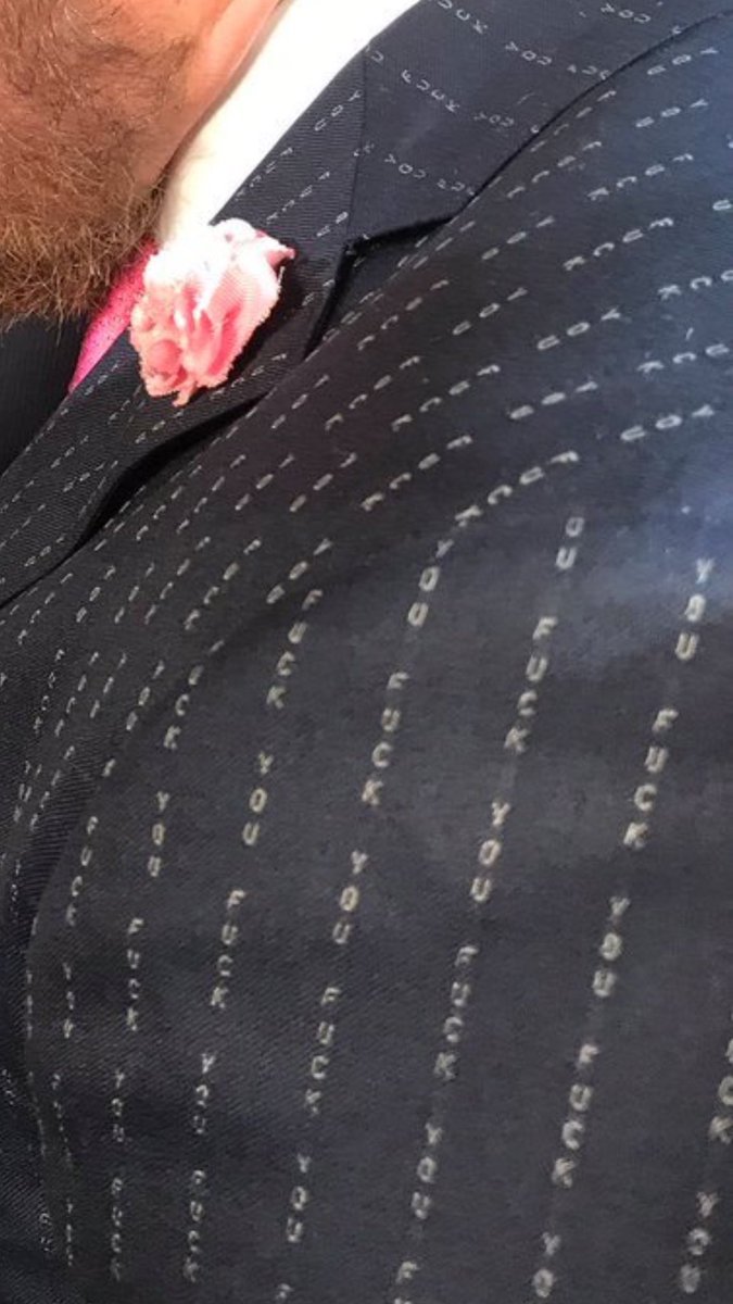 solardomusic's tweet photo. Look closely at the suit, what a guy! 🙌 https://t.co/vSbAjiwZkB