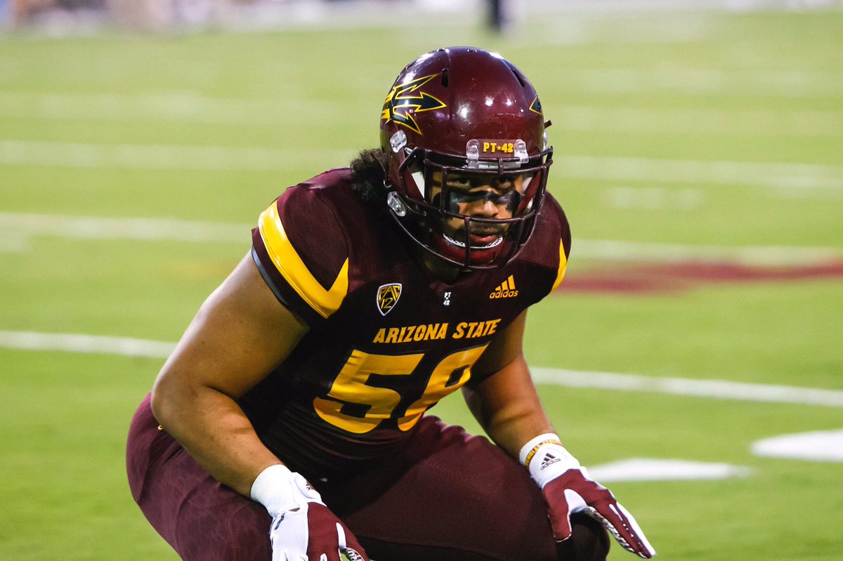 SpeedburnersAZ's tweet photo. Salamo Fiso ASU Football 4 year starting LB &amp; All-American will be assisting at the Speedburners AZ speed camp this weekend Register in bio https://t.co/XgztWPrxoE