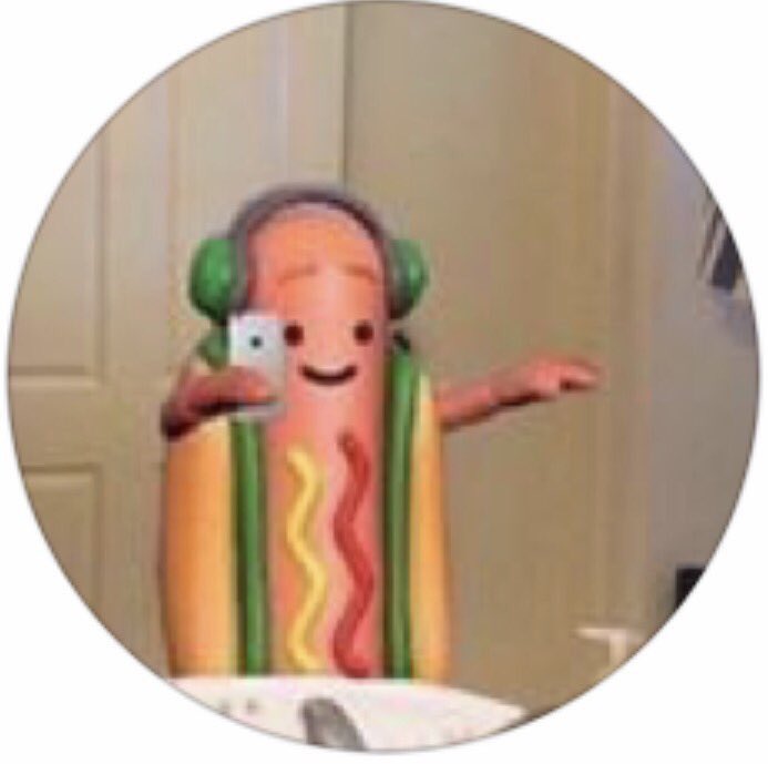 here is the real pfp. only hot dog stans up in here