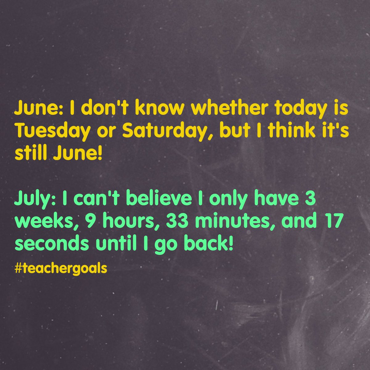 teachergoals tweet picture
