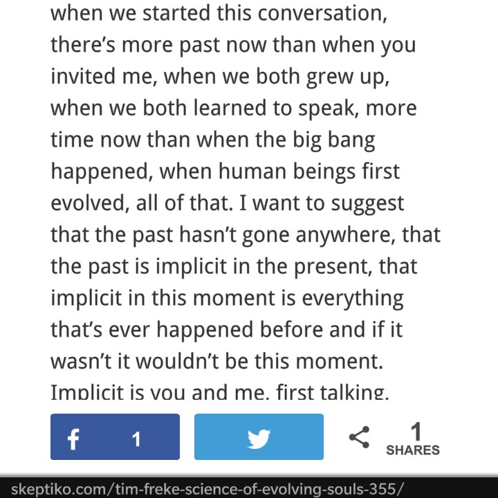 vagueandcandid's tweet photo. What #TimFreke says about #TimeIsAnIllusion really resonates with me! #TimeIsReal @G4MMA @tinafderosa @paradbase https://t.co/beaGdizual