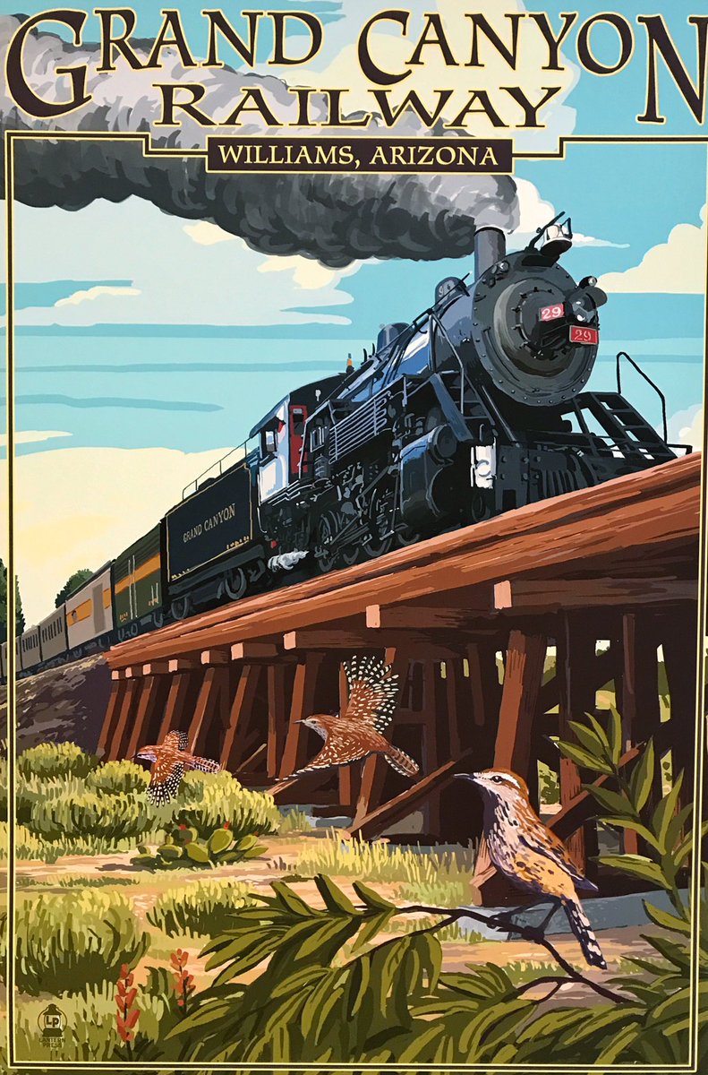 earthXplorer's tweet photo. Tomorrow - @GrandCanyonNPS via @GrandCanyonRail

#travel #adventure #fun #train #arizona #GrandCanyon @ArizonaTourism https://t.co/QEuqzb8h6D