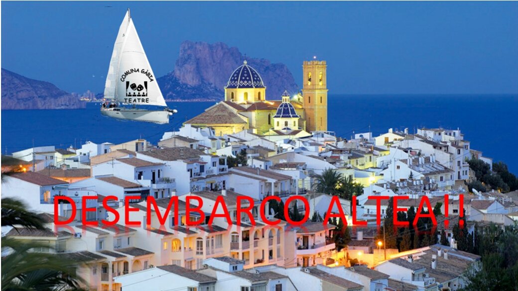 comunagabiateat's tweet photo. El proper dissabte  desembarquemen e Altea @FtacvTeatre @plaireves @CinetikaTeatro https://t.co/4CJqsV9ZzD