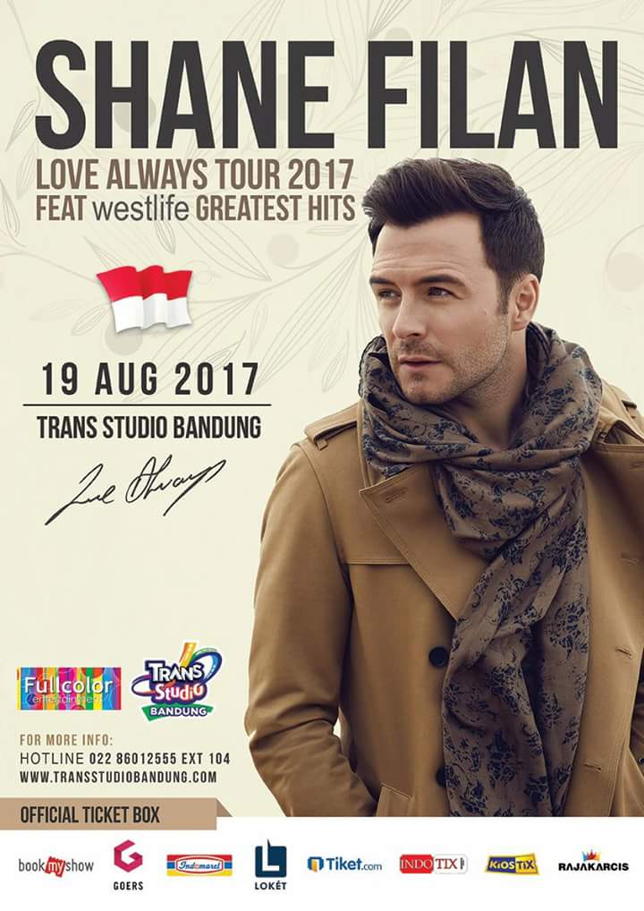 lya26_Filan's tweet photo. Love Always Tour 2017 @ShaneFilan ๐๐ Bandung, Indonesia ๐๐โคโค๐๐
#shanefilan #LoveAlwaysTour2017 #lovealways #teamfilan #filaner #filaners https://t.co/cwpnOjhary