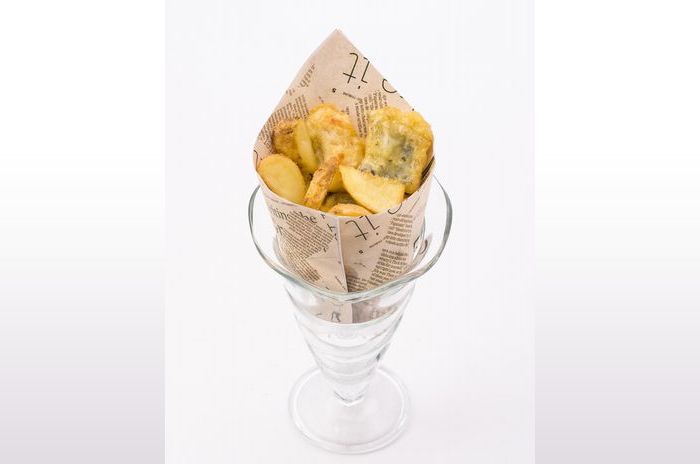 【最終値下げ】新品  フィッシュ&チップス カプコンカフェ】7月13日から「大逆転裁判」展開スタート！！今回、ご