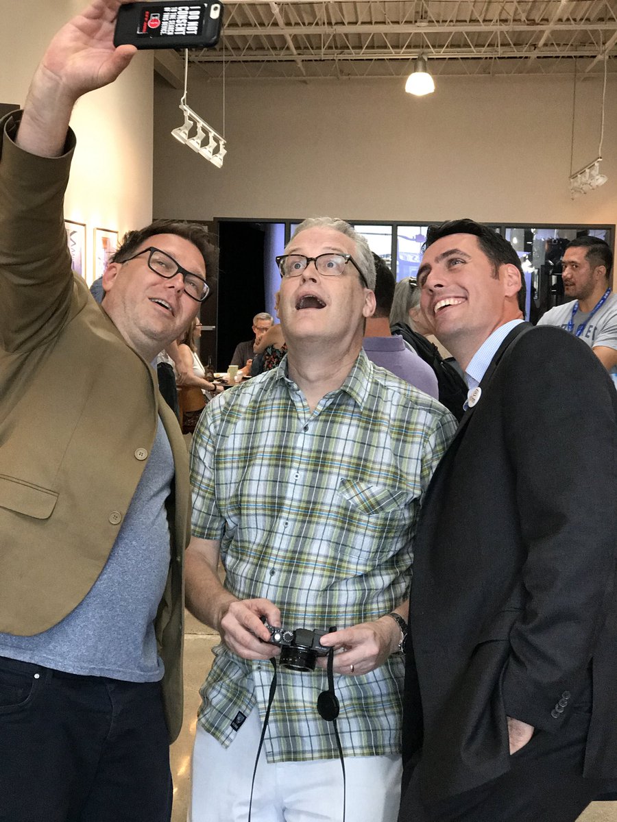 SPNN's tweet image. How many @SPNN EDs does it take to make a selfie? #ACMMpls