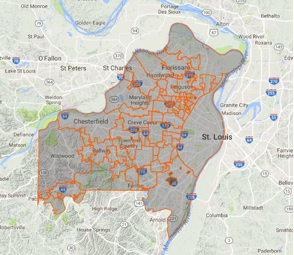 mappingSTL's tweet image. St. Louis City and County where roughly 1.3 million people call home. 89 individual municipalities. 1 city. #STL #OneHome