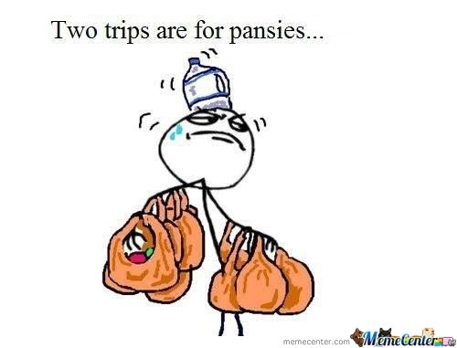 UrbanLALiving's tweet photo. How we feel every time we go to Trader Joe's. #TJs #twotrips #apartmentlife #calilife https://t.co/aLM8S5lUBW