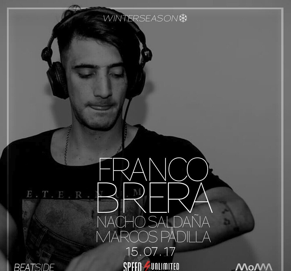 MoMA_ALVEAR's tweet photo. Sab 15|07 sector electro #BeatSide
🎧FRANCO BRERA (Mza)
🎧NACHO SALDAÑA
🎧MARCOS PADILLA https://t.co/A8bgD7YQxZ