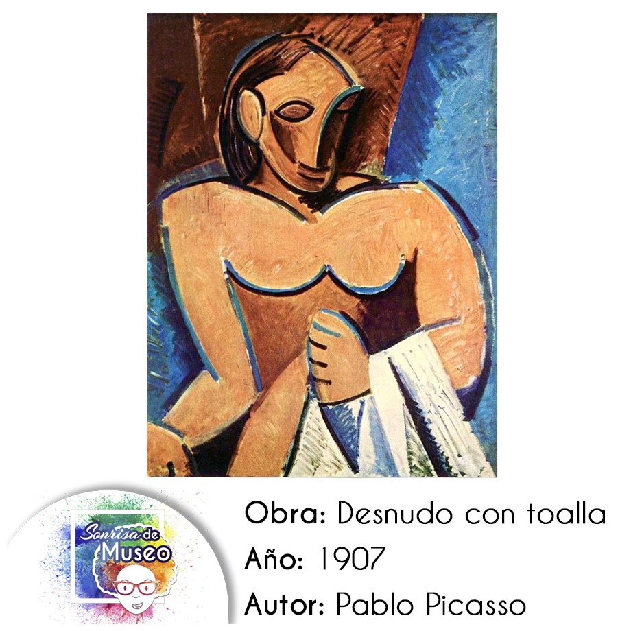 defensaalegria's tweet photo. #SonrisaDeMuseo 🎨
Obra: Desnudo con toalla
Año: 1907
Autor: Pablo Picasso https://t.co/SRTpzVNveC