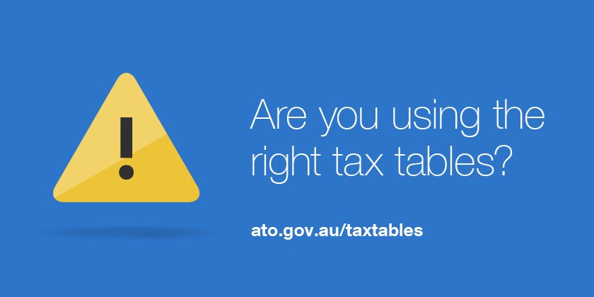 Ato Tax Chart