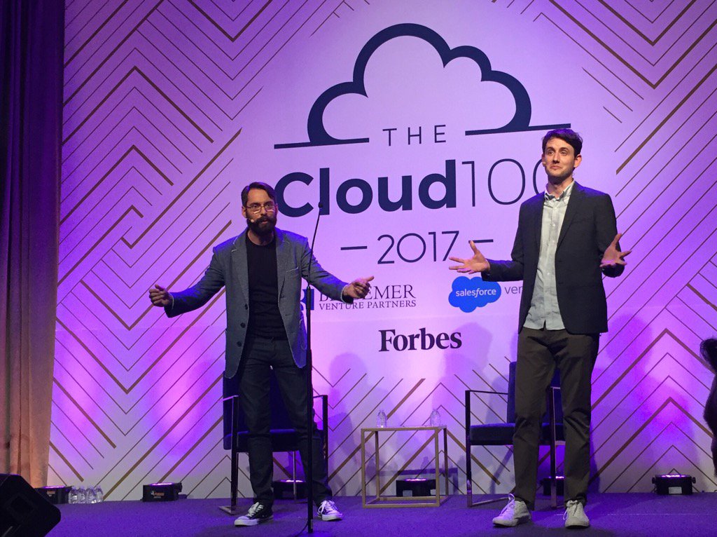 Solid Utah showing at <a href="/Forbes/">Forbes</a> #Cloud100! And admittedly hilarious Mormon jokes by <a href="/SiliconHBO/">Silicon Valley</a> Jared &amp; Gilfoyle.