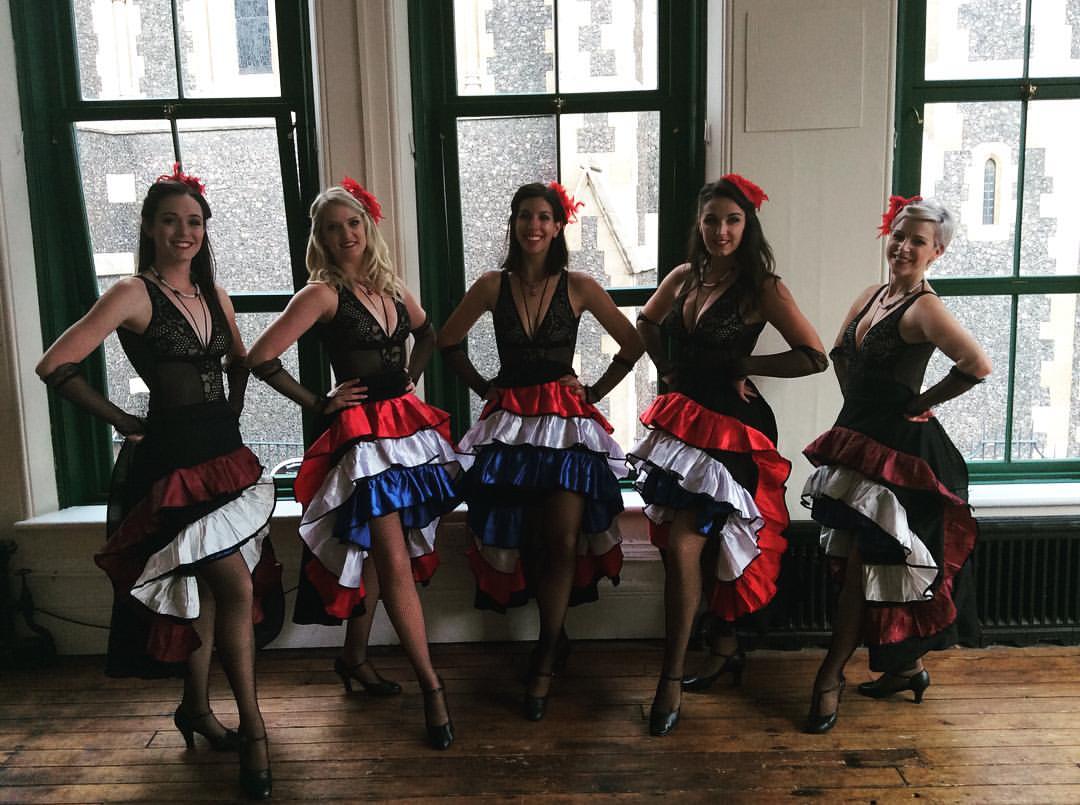 French themed fun! #cancandancers #boroughmarket #bastilleday #parisian #cancan #festival #betterbankside #theshow
