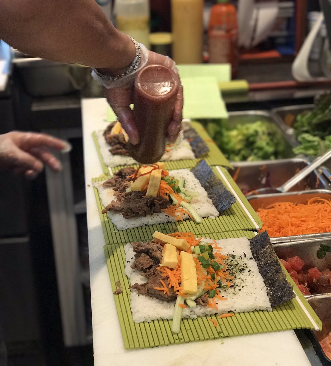 Bulgogi Beef Nori Wrapp #sushi