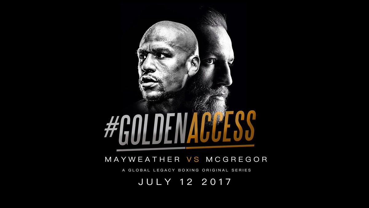 GLBoxing's tweet image. #GOLDENACCESS TORONTO EDITION: JULY 12TH Press Conference | #MayweatherMcGregor #MAYMACWORLDTOUR SUBSCRIBE NOW.