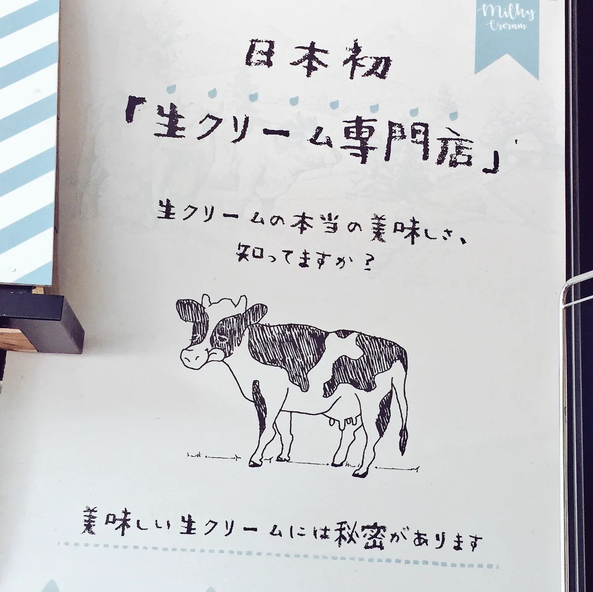 浴びるほどたべられる？！ww日本初の生クリーム専門店！