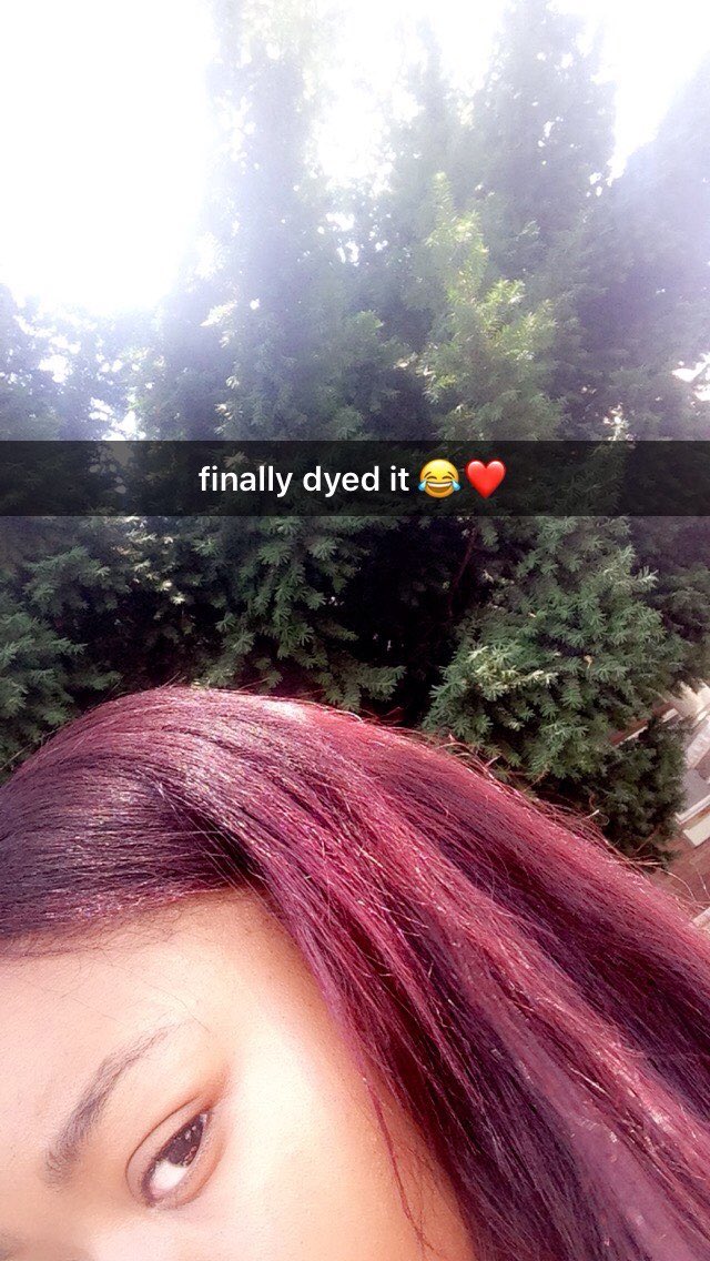Seven04_'s tweet photo. just dyed it last week &amp; already tired of this color i want black hair again 😭🤦🏾‍♀️ https://t.co/qhnkN1usg5