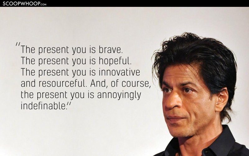 ScoopWhoop on Twitter ".iamsrk's quote inspires us. WednesdayWisdom