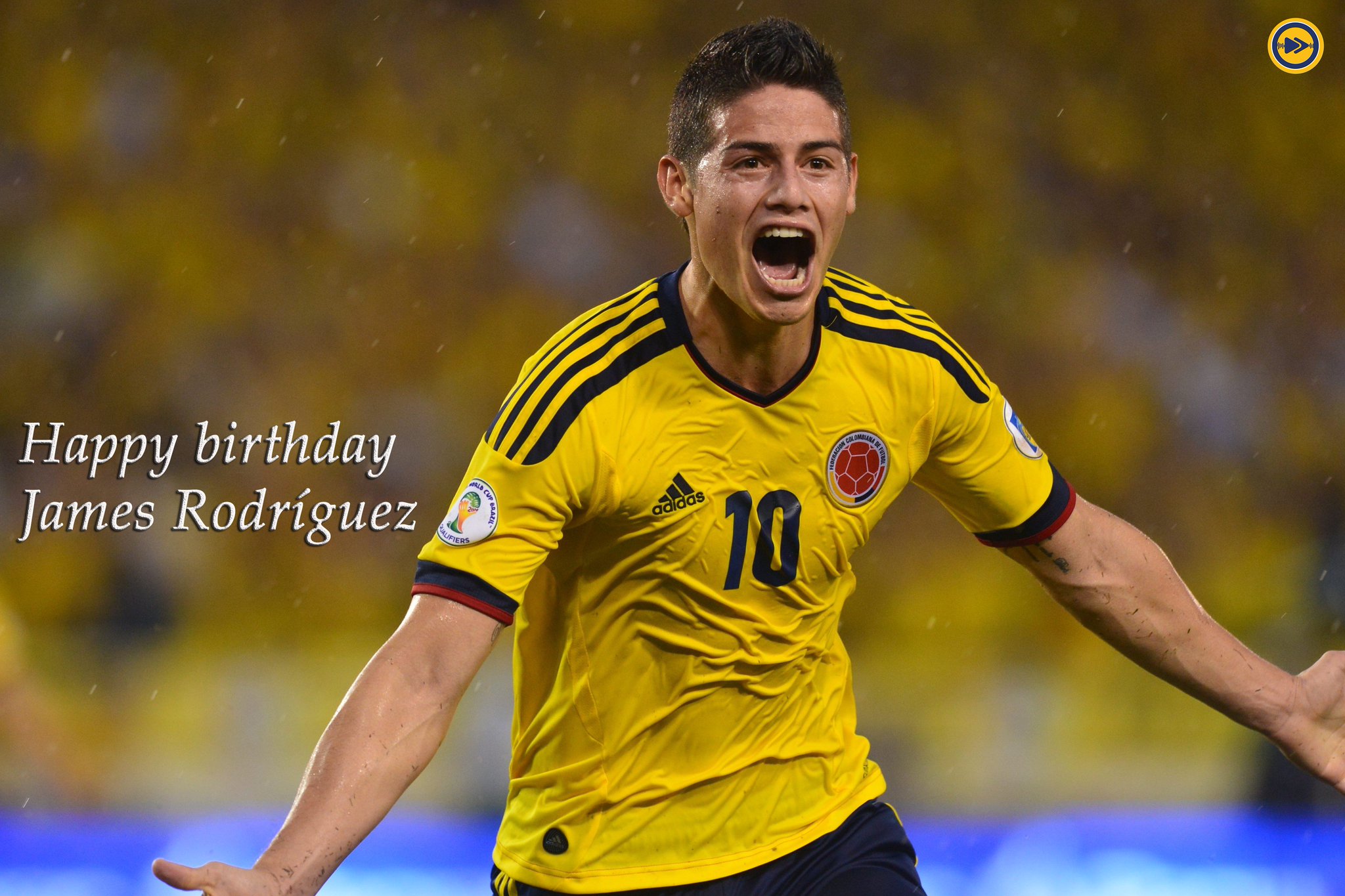 Happy birthday to James Rodriguez!!!  