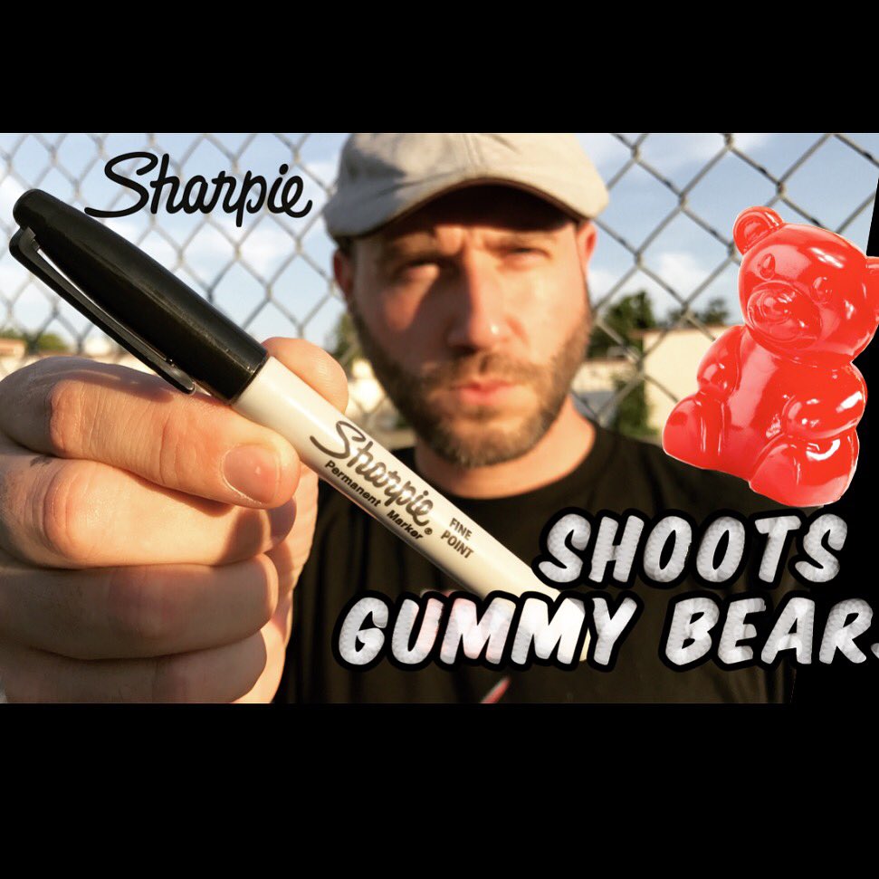 Blake_Noh's tweet photo. #gummybear blaster out of a sharpie https://t.co/YEDw1fuL5I