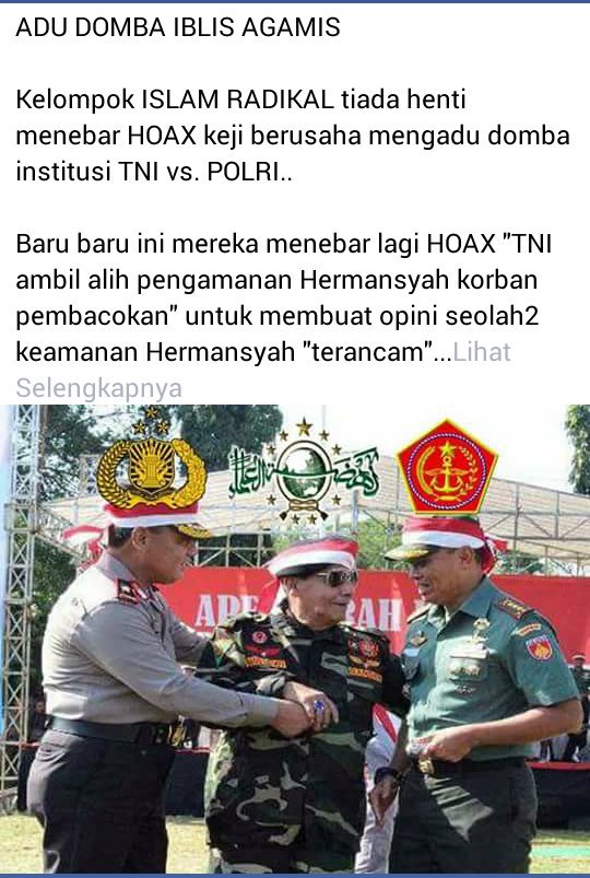Maklum pro Rizieq isi kepalanya udh kotor.