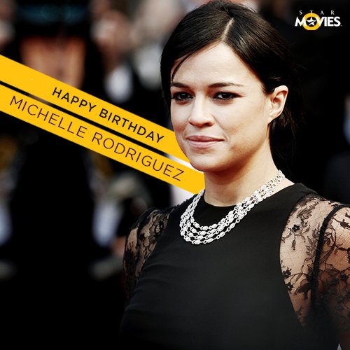 Happy Birthday to beauty and brawn personified, Michelle Rodriguez! 