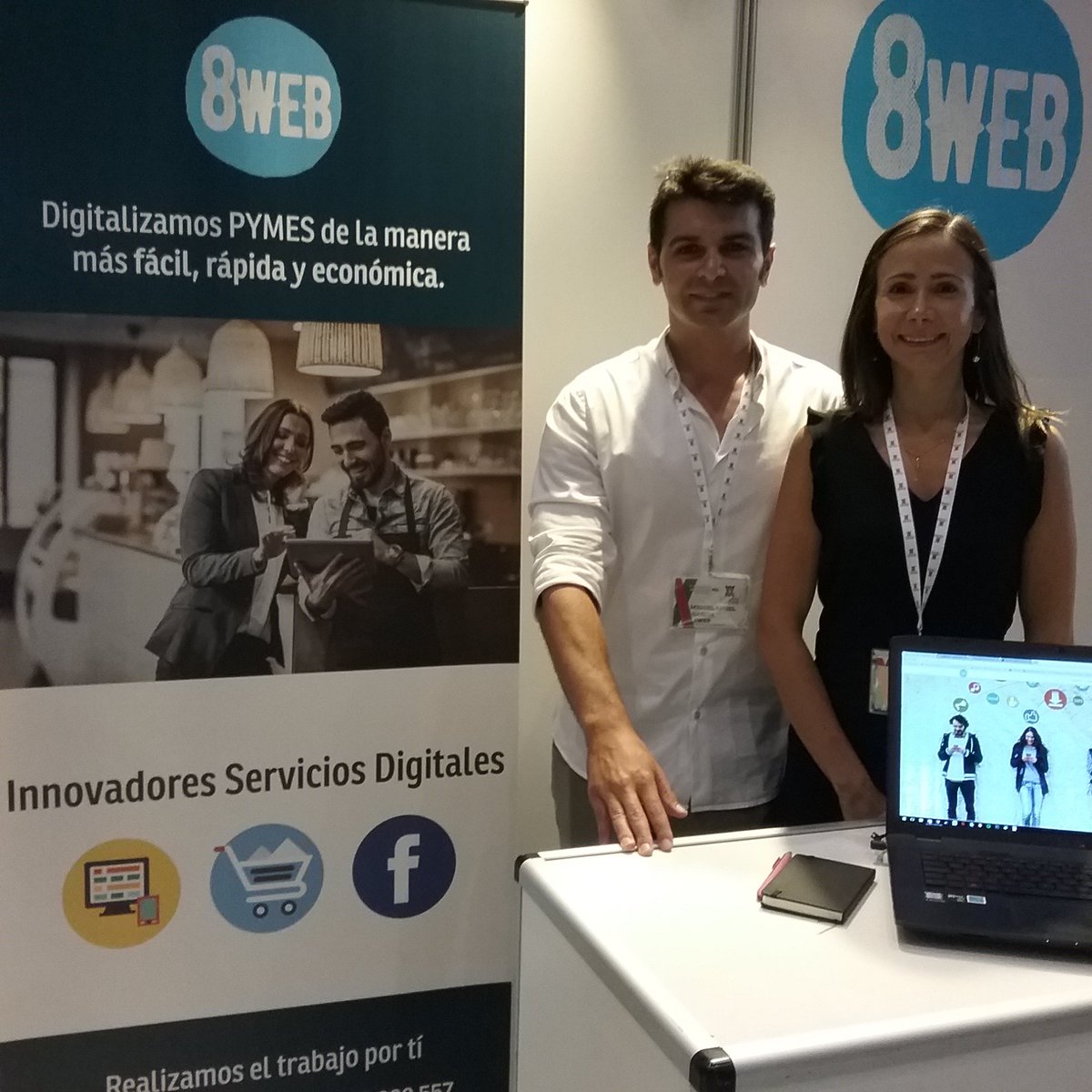 ¡Y aquí tenemos a @4dGeoservices y <a href="/8webES/">8web.es</a>, también asesoradas por <a href="/aemprende/">Andalucía Emprende</a>! <a href="/cadegranada/">Andalucía Emprende Granada</a> <a href="/AlhambraVenture/">Alhambra Venture</a>