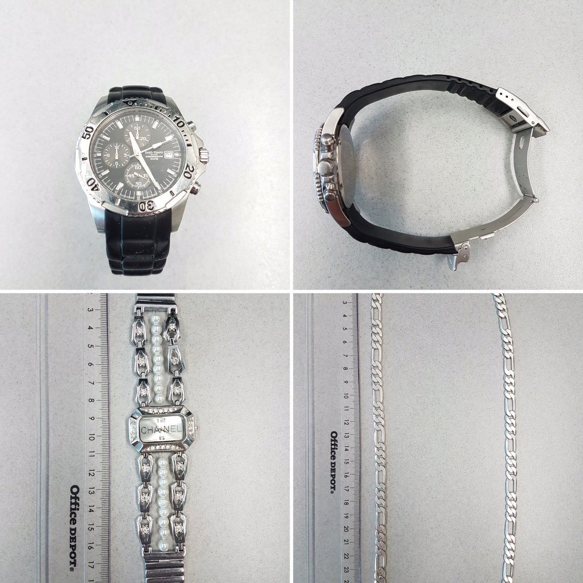 POL_Rotterdam's tweet image. In onderzoek #inbraken #Tarwewijk zoeken agenten nog de eigenaren van deze sieraden. Svp retweeten. politie.nl/gezocht-en-ver…