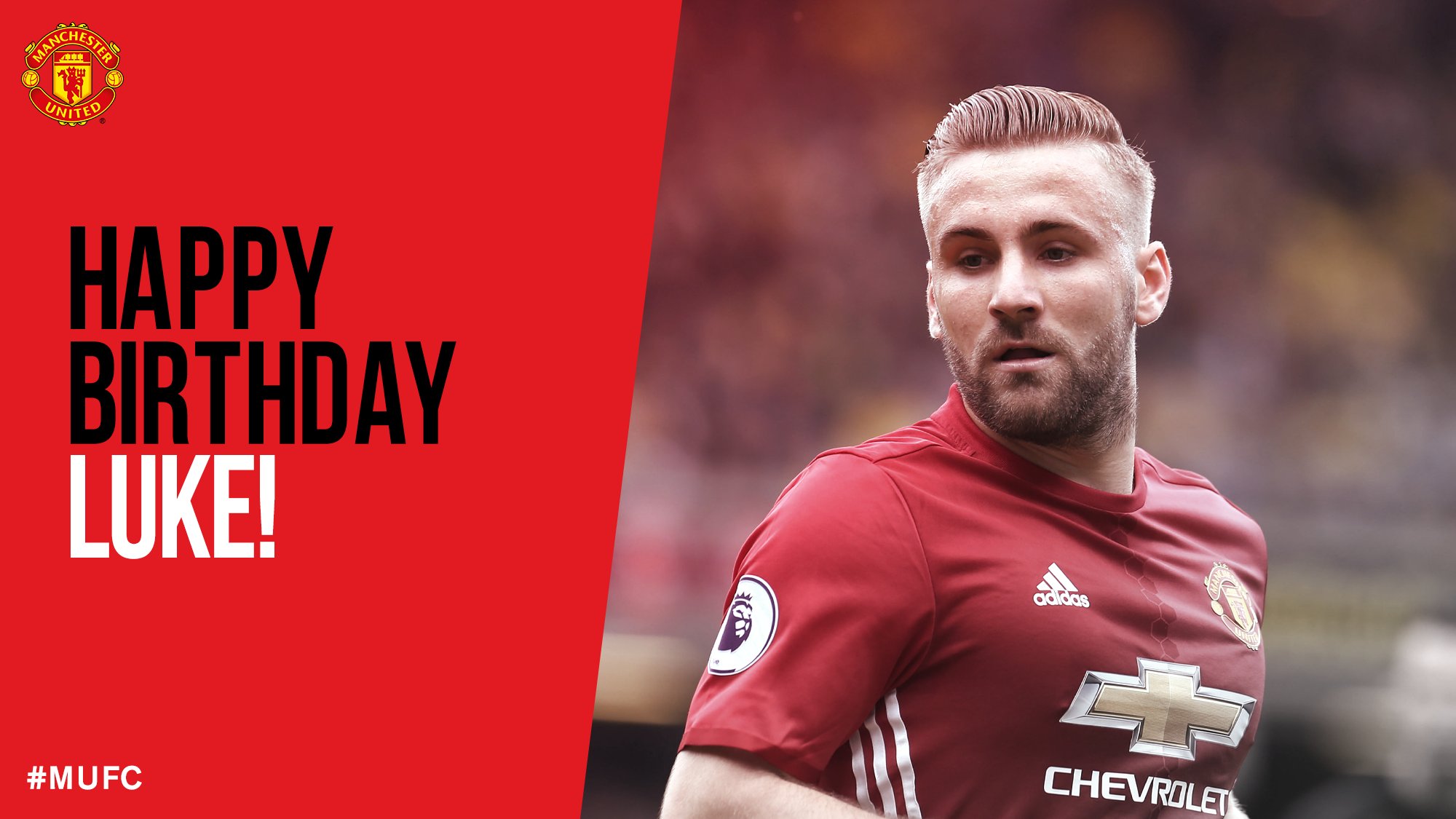 Happy 22nd Birthday, Luke Shaw! 