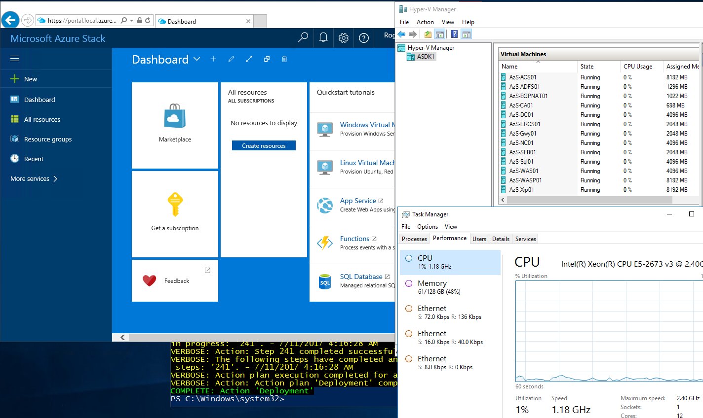 Azure Stack Portal