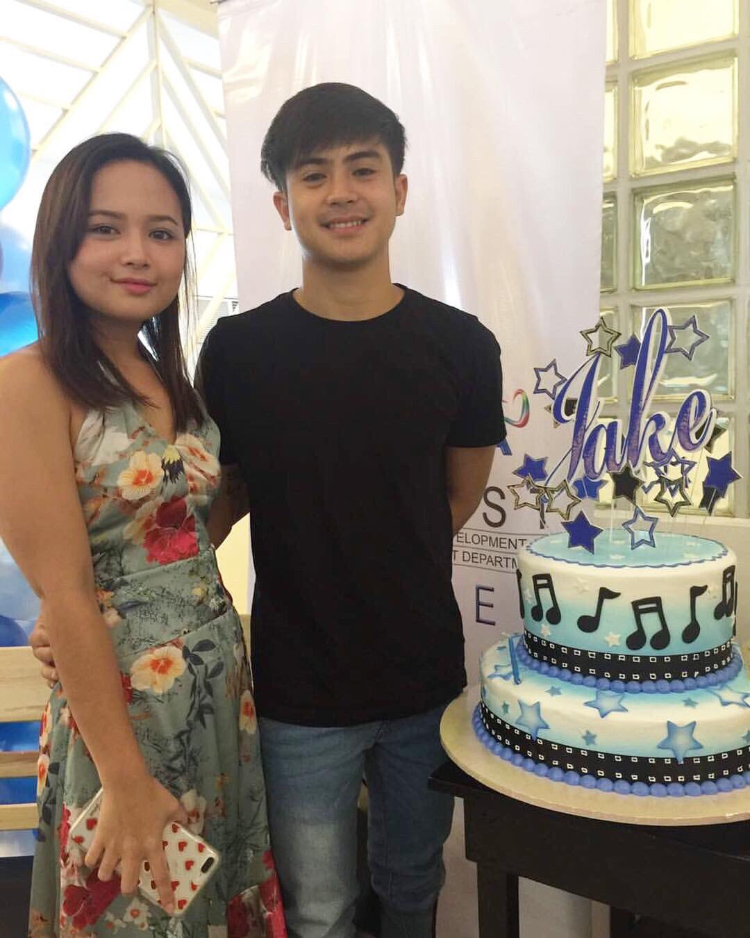 Surprise! came to wish Jake Vargas a happy birthday  | : 