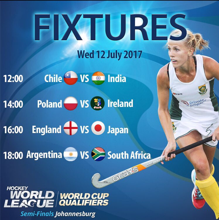 The ladies are back in action after their rest day, looking to come back firing against Argentina tonight at 6pm! Come join us for #HWL2017