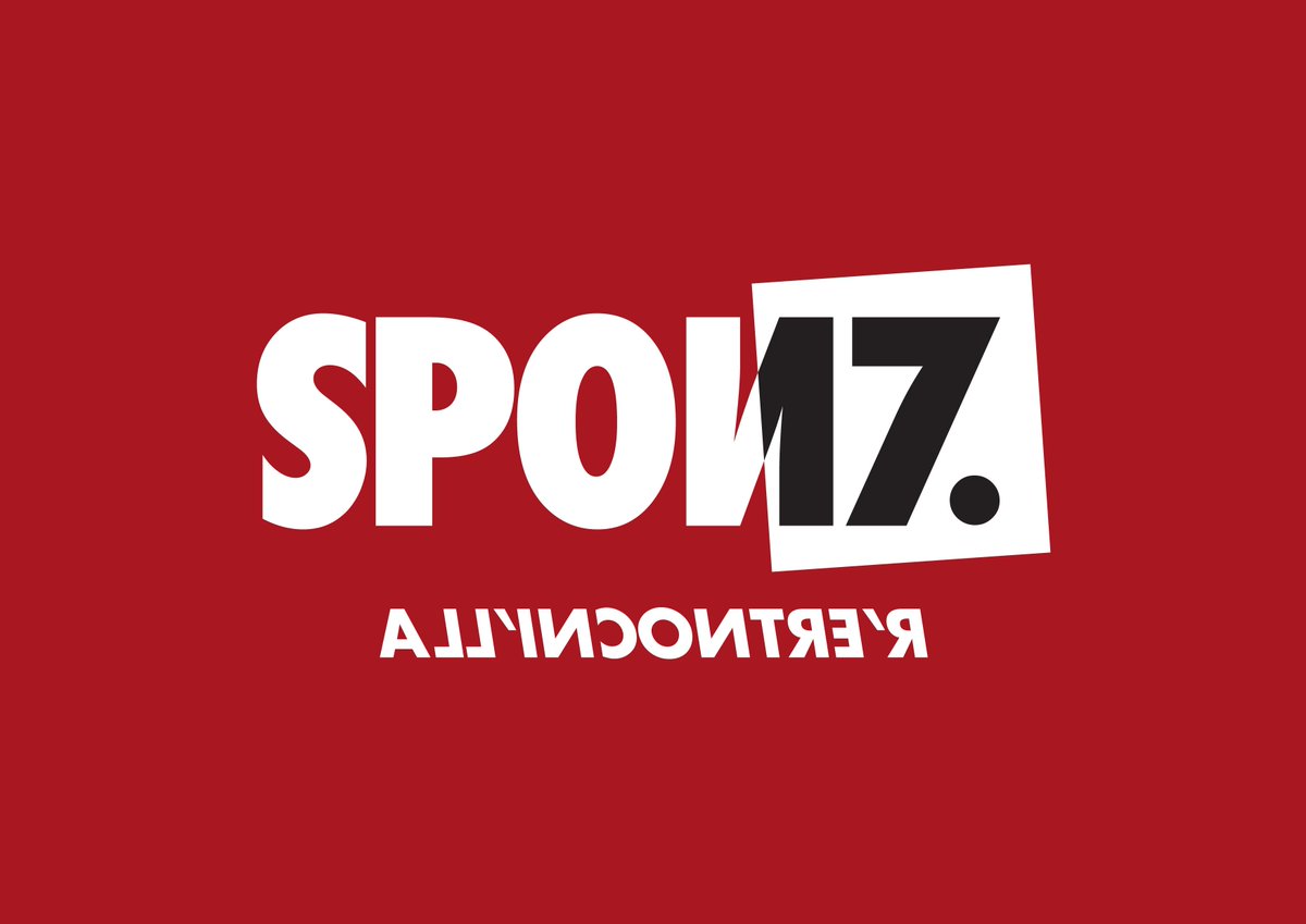 studioetcetera's tweet photo. @sponzfest 2017 – All’incontre’Я - Яivoluzioni e mondi al Яovescio
#graficaetcetera #etc #etceterique https://t.co/tbiSoKgO8M
