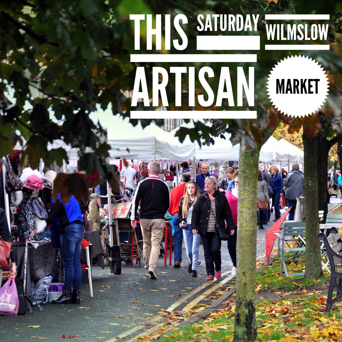_TheMarketCo's tweet photo. THIS SATURDAY...
#Wilmslow Artisan Market #Cheshire
Over 120+ awesome artisans
#LiveMusic from @LLockwoodJazz
+ @CheshireFire 
#seeyouthere https://t.co/SKCmnKLpMR