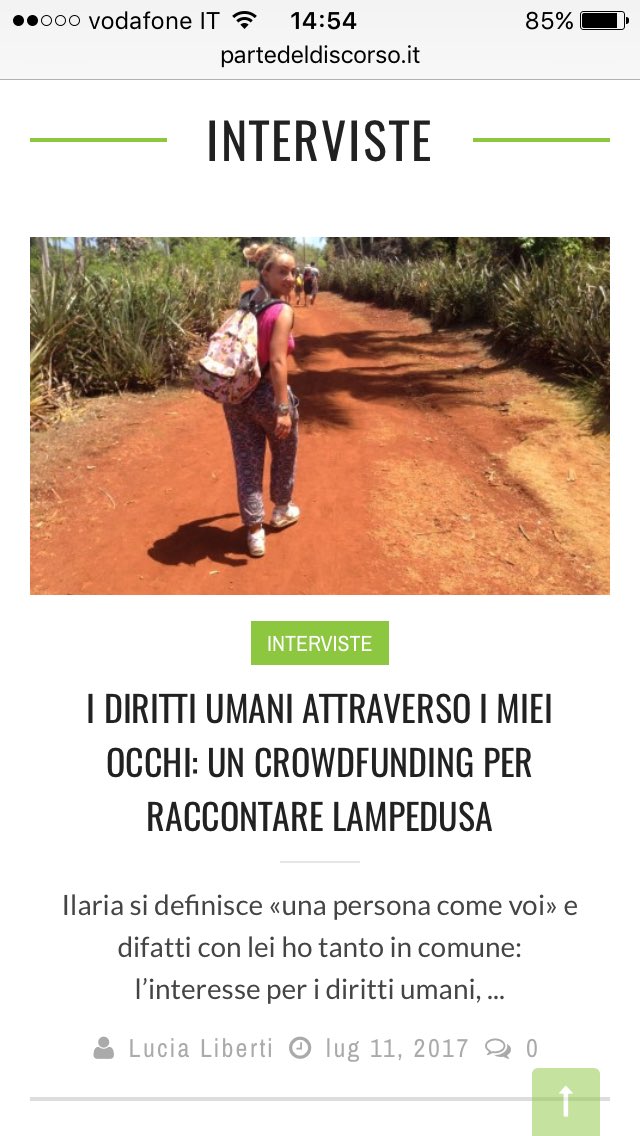 Tra poco in uscita la prima intervista della mia vita!! Stra emozionata! <a href="/HRStoryteller/">A Human Rights Story</a>