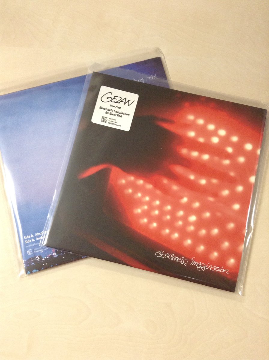 GEZANの最高の新アンセム！！7インチで出てます。絶賛発売中