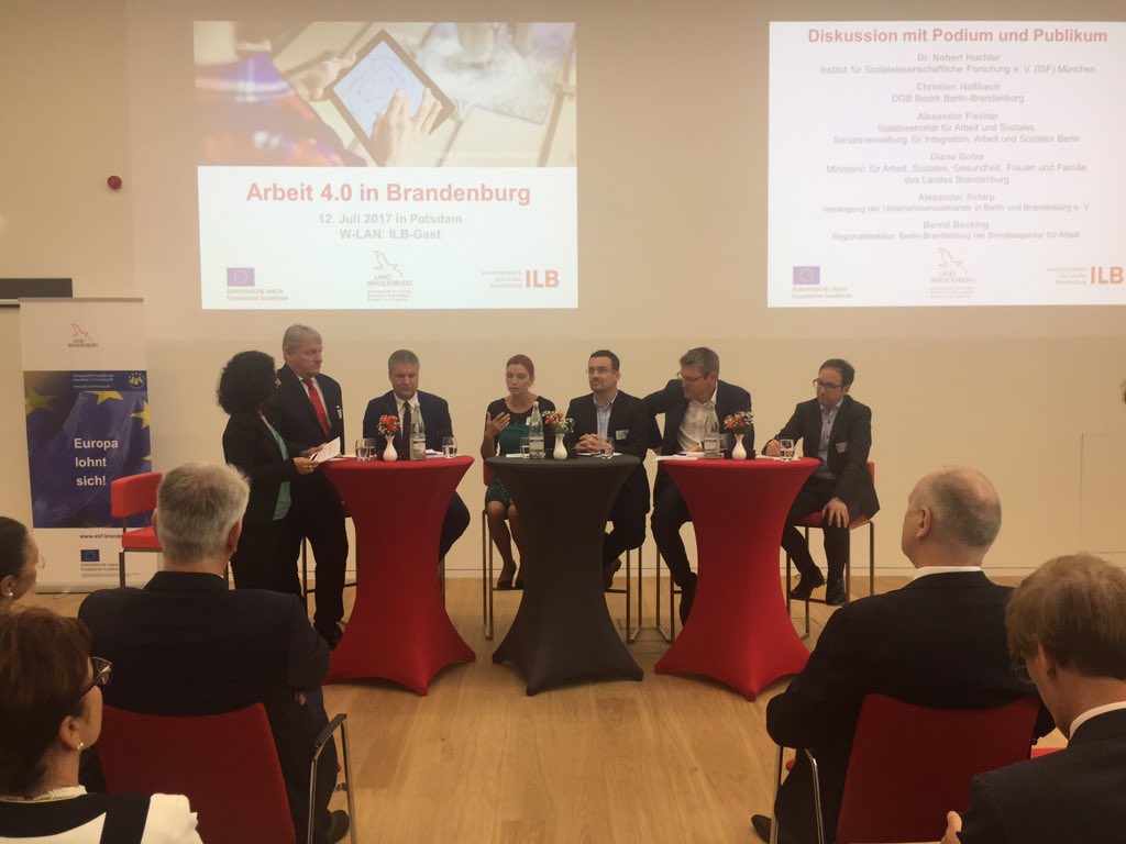 EUinfo's tweet image. Mensch - Maschine - Internet. Was brauchen KMU um Fit für die neue Welt zu sein und Wertschöpfung nachhaltig zu sichern? Arbeit 4.0 in ILB