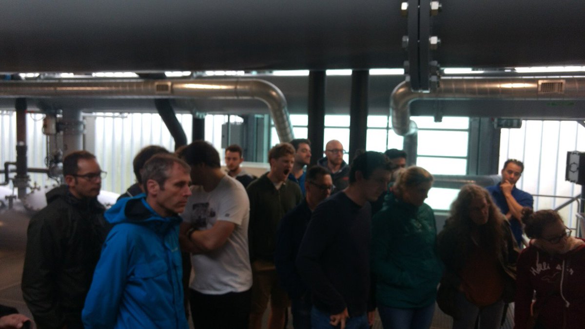 STREAMstreamer's tweet photo. Day 3 of #challengeweek2017 and a site visit to Vitens advanced drinking water treatment plant #streamidc #water https://t.co/8cELlS3svD