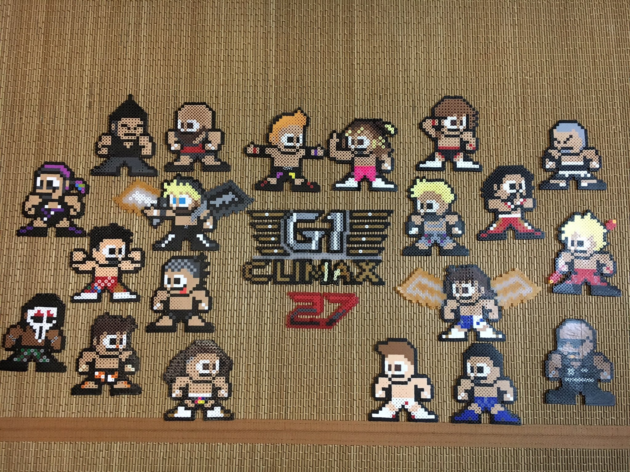 新日本プロレス アイロンビーズ Twitter