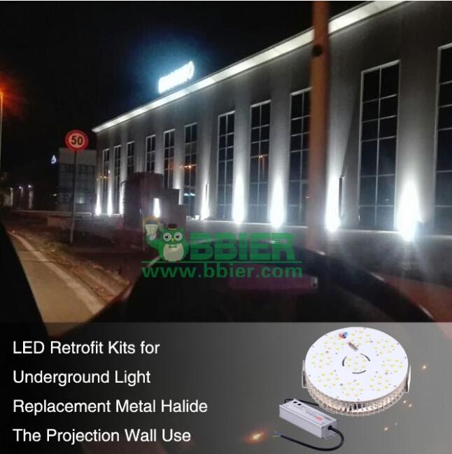 LED Retrofit Kits for Underground Light Replacement Metal Halide The Projection Wall Use