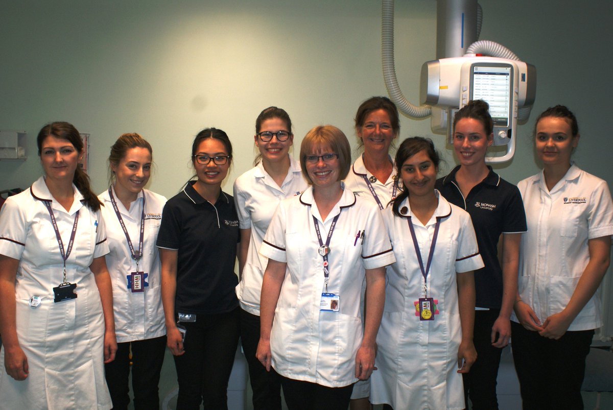 NorthCandMNHS's tweet photo. A warm welcome to @BonnAdams @Linhmdiep on placement with Radiology from @MonashUni  @louiseaharding #radiologystudents https://t.co/JBRPojJNNF