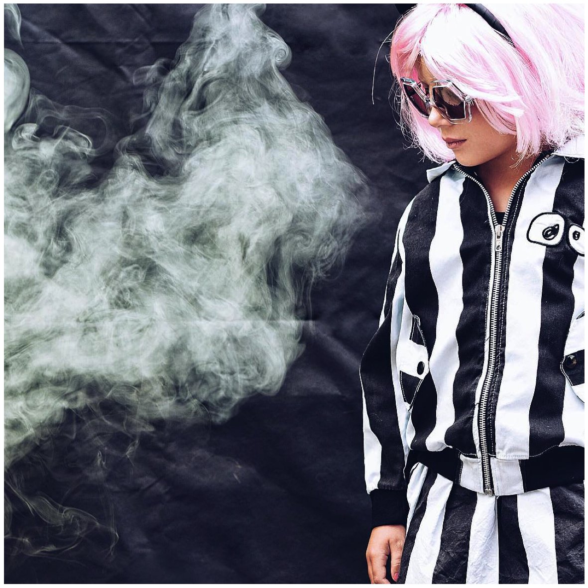 #PinkHair 
50% OFF #SS17 #PopTasTic
#SALE code - 50SS17
#bLOUDkid Bob Bomber Jacket &amp; Smooth Skirt
#LOUDapparel #kidswear #childrenswear